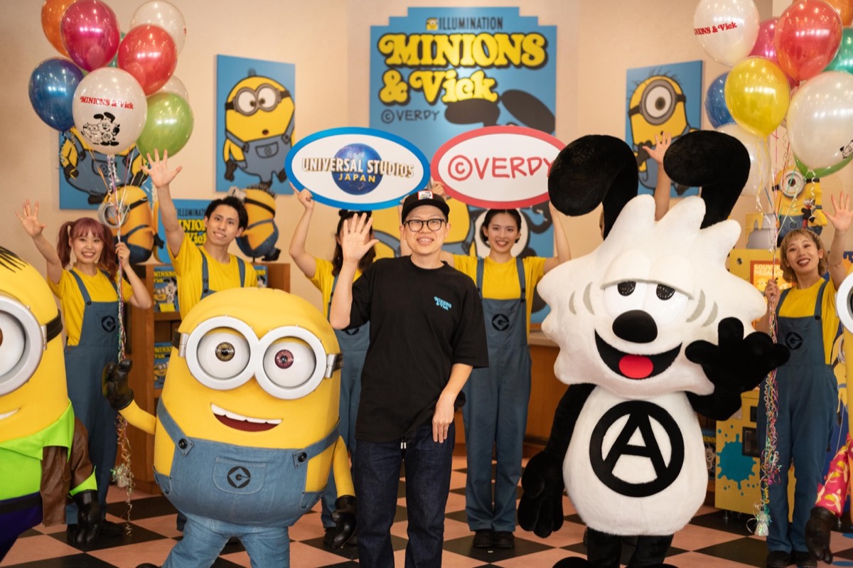 EYESCREAM WEB「Report: ユニバーサル・スタジオ・ジャパンにMinions×VERDYのポップアップストアがオープン VERDYがVickに会えた発売記念セレモニー!」