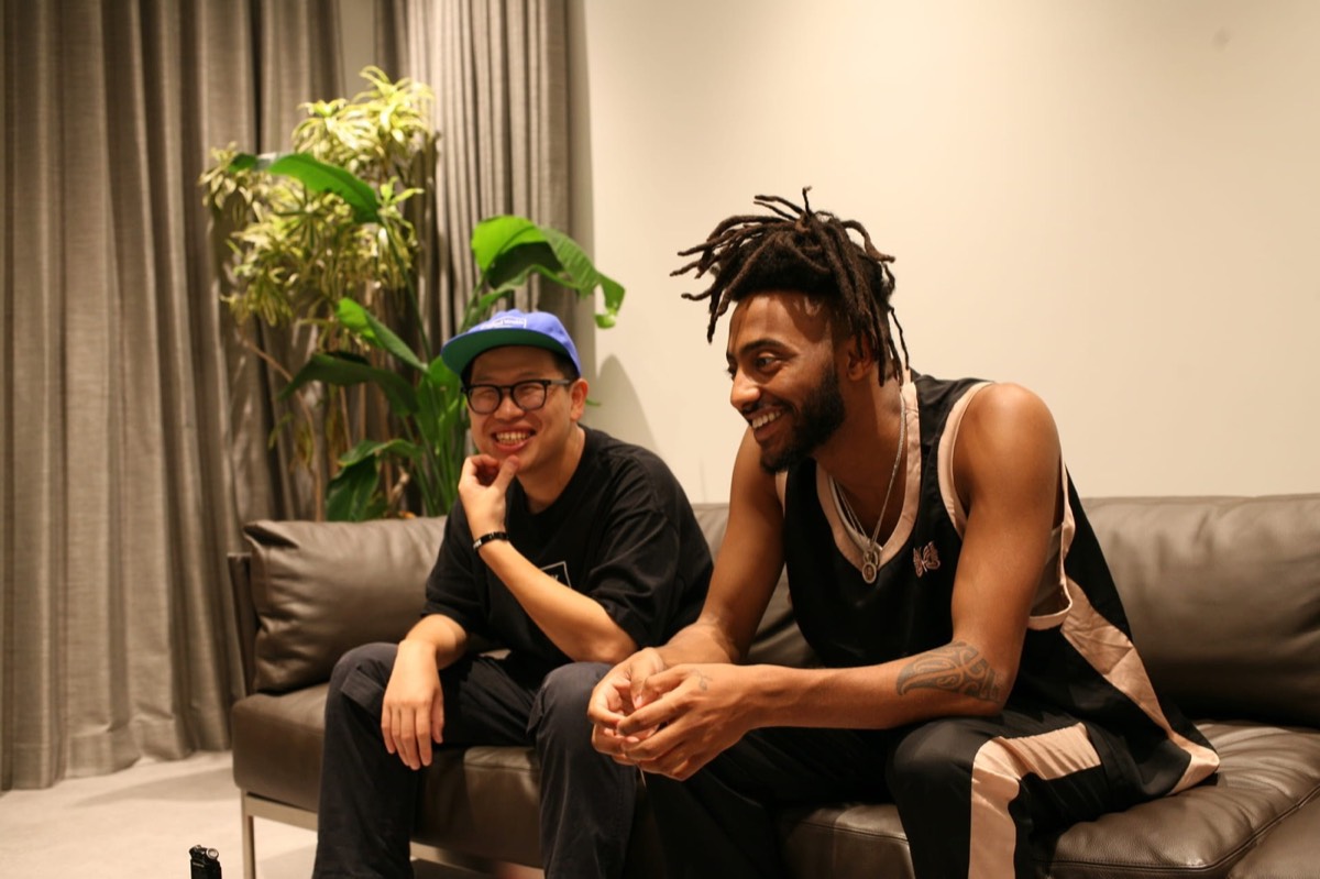 EYESCREAM WEB「Walk your talk Vol.09 -対談連載 第9回- VERDY × Aminé」