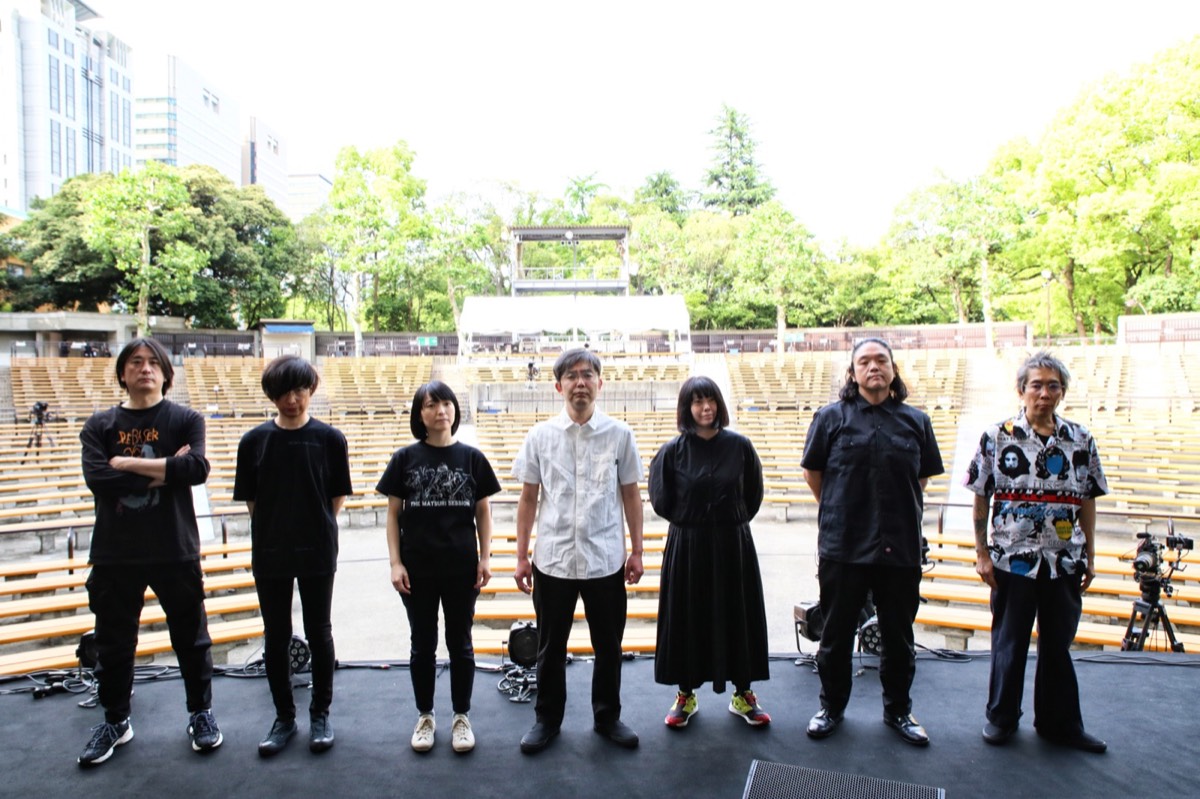 EYESCREAM WEB「Report LIVEWIRE：THE MATSURI SESSION -ZAZEN BOYS vs NUMBER GIRL- at 日比谷野外音楽堂」