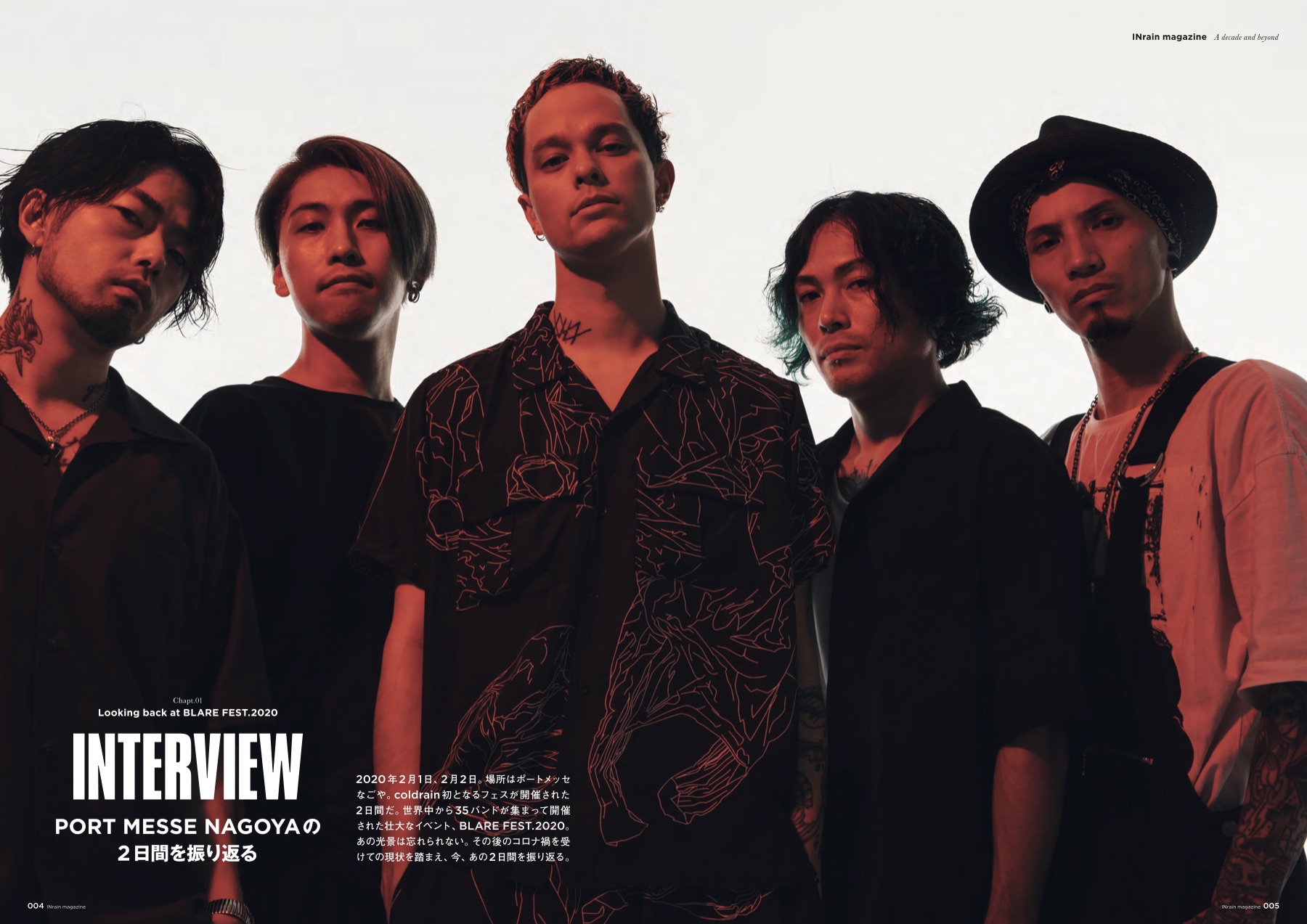 coldrain『INrain magazine』VOL.00