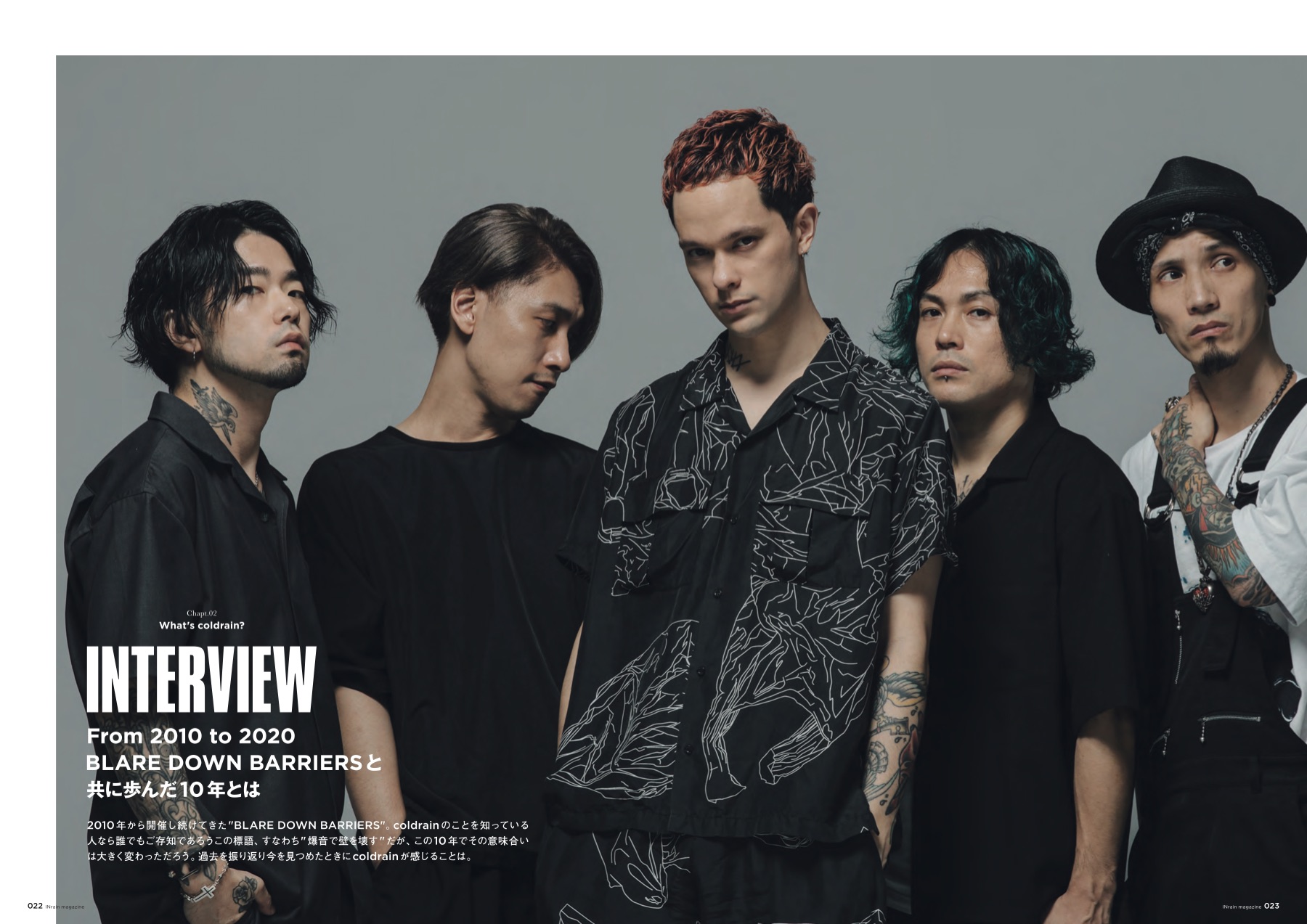 coldrain『INrain magazine』VOL.00