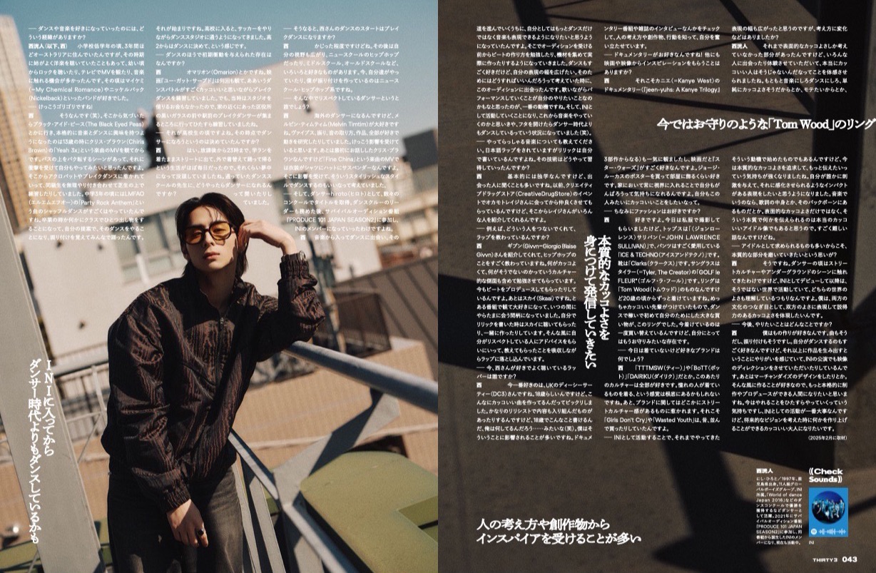 THIRTY 3 MAGAZINE Vol.02「Our MUSIC. 2024-2025」
